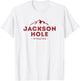 Retro Jackson Hole Wyoming Throwback Vintage Boys T-Shirt - T-Shirt | White