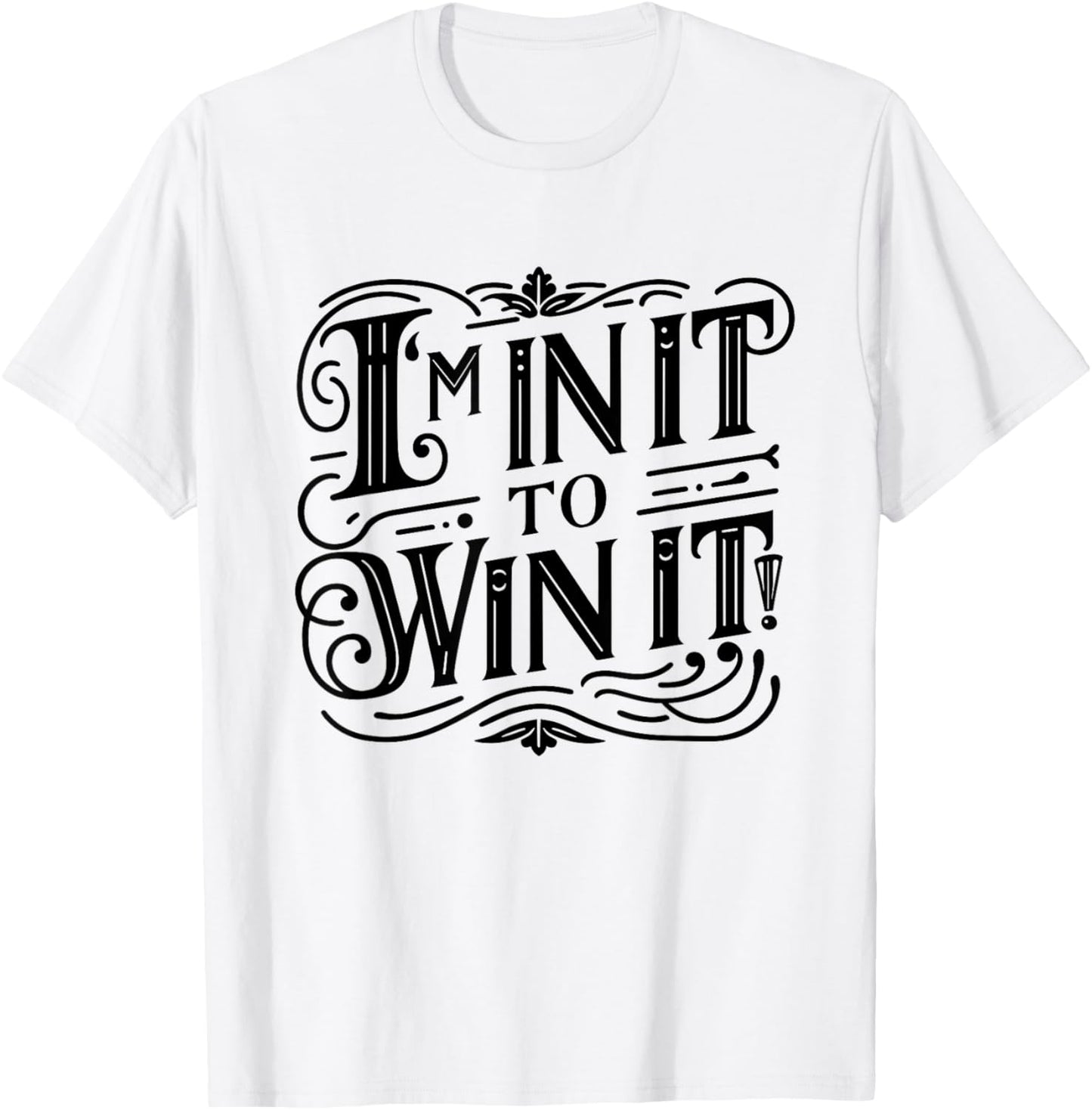I'm in it to win it Bake-off T-Shirt - T-Shirt | White