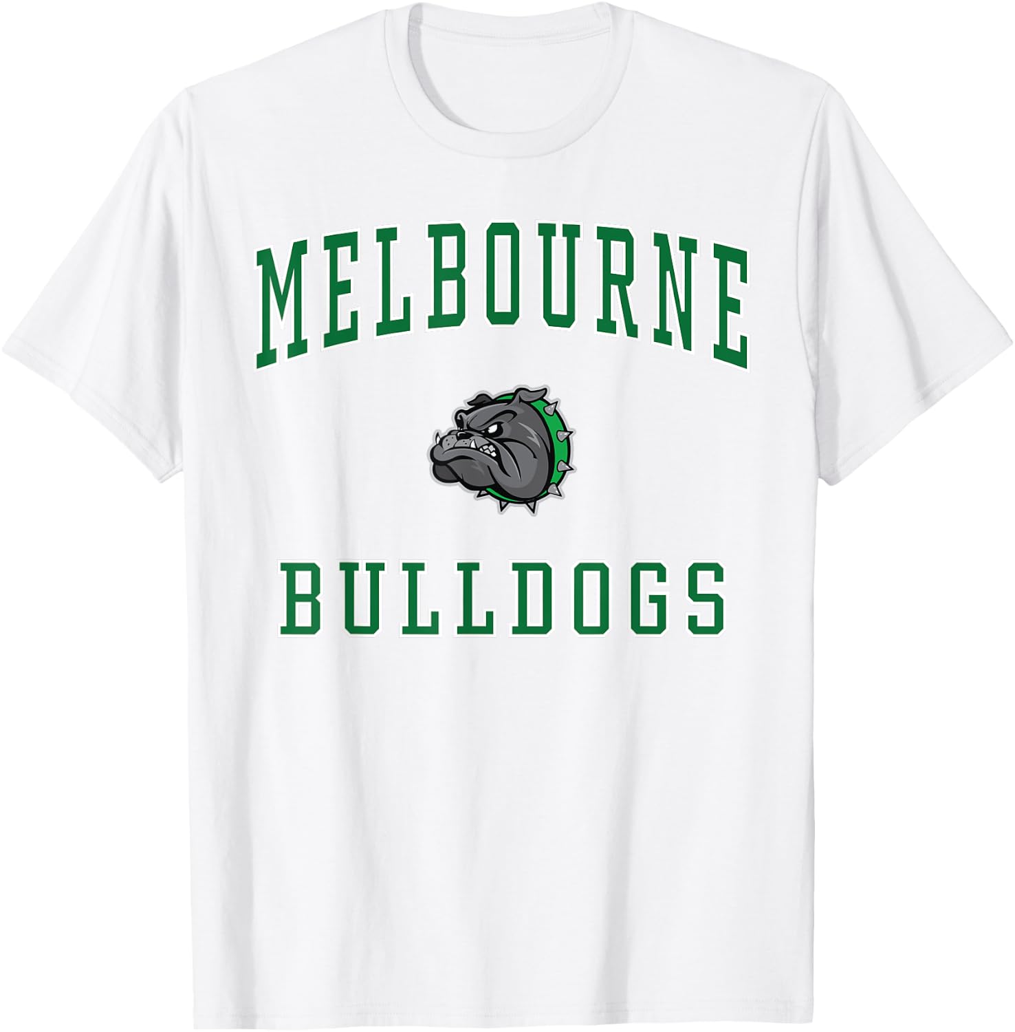 Melbourne High School Bulldogs T-Shirt - T-Shirt | White