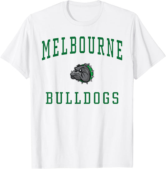 Melbourne High School Bulldogs T-Shirt - T-Shirt | White