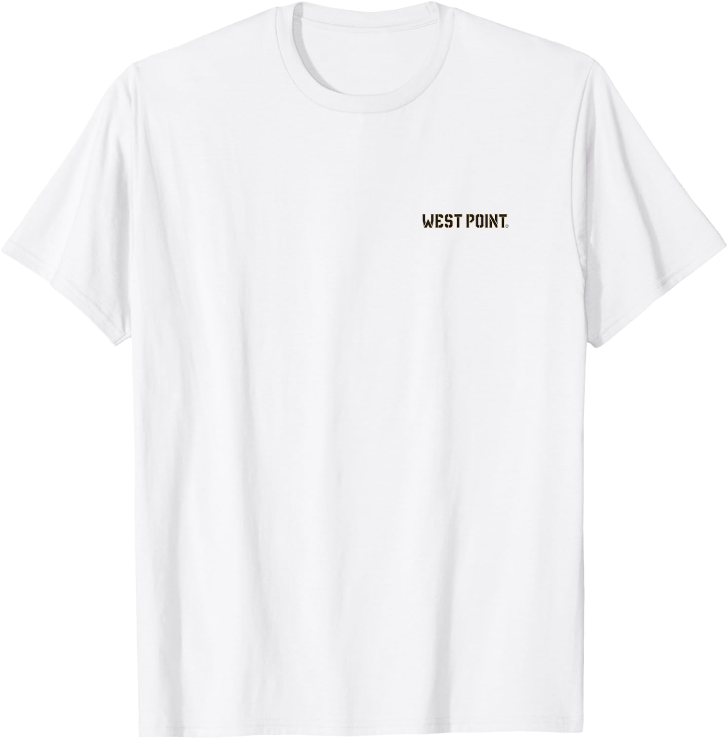 Army Black Knights West Point Front/Back Officially Licensed T-Shirt - T-Shirt | White