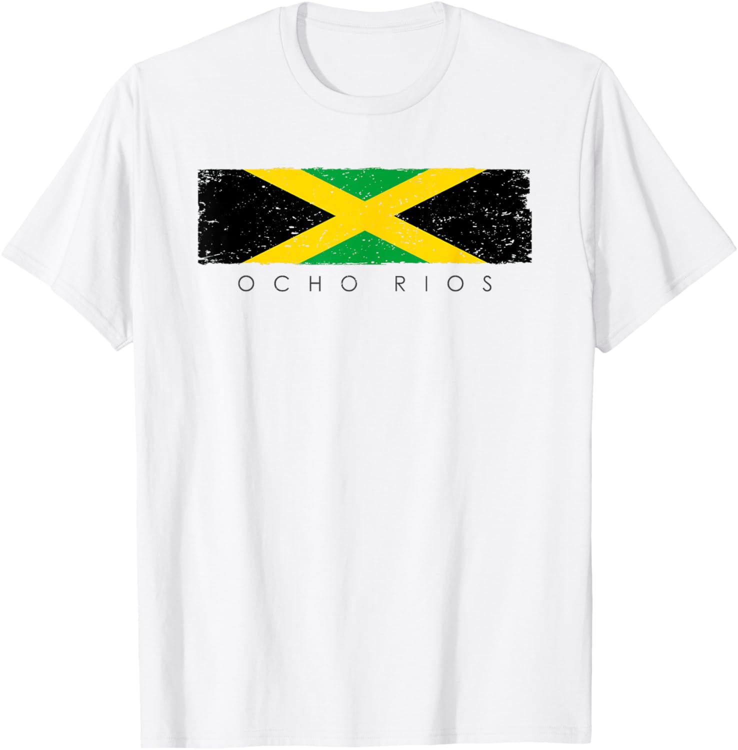 Vintage Ocho Rios Jamaica Vacation | Jamaica Lover T-Shirt - T-Shirt | White
