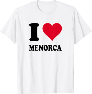 I Love Menorca T-Shirt - T-Shirt | White