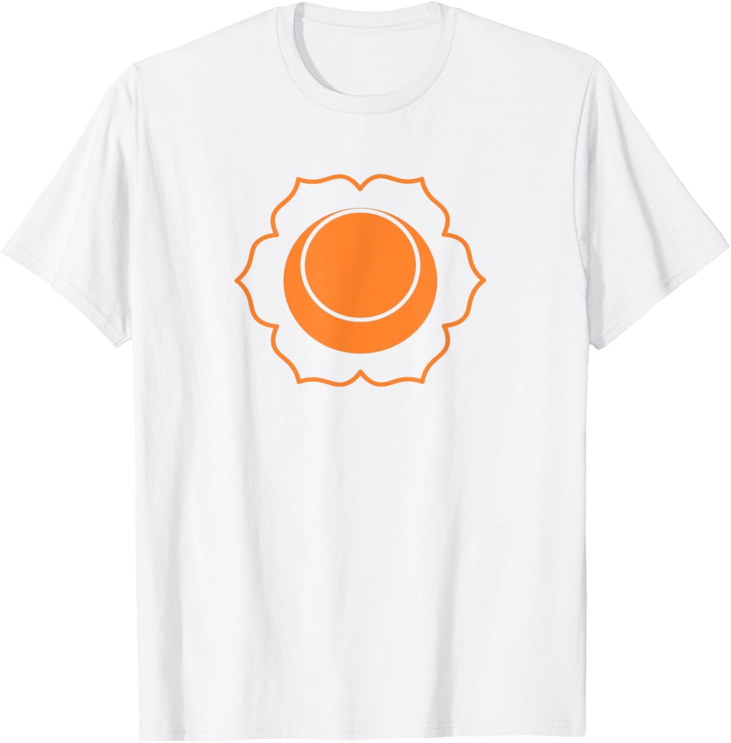 2nd Chakra, Svadhisthana, Center of Creativity & Fun T-Shirt - T-Shirt | White
