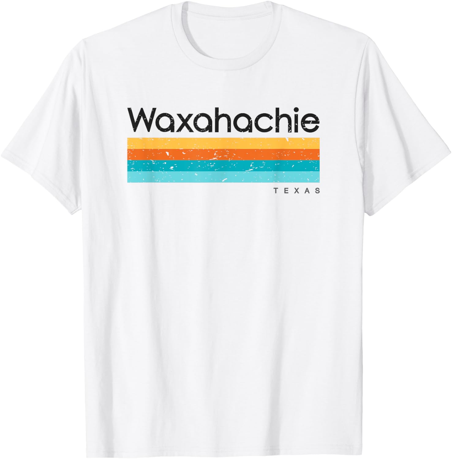 Vintage Waxahachie TX Texas USA Retro Design T-Shirt - T-Shirt | White