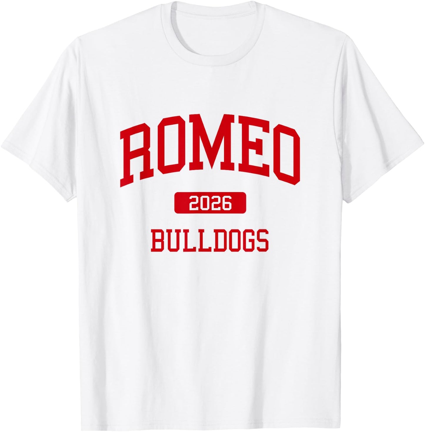 Romeo High School Class of 2026 Washington MI T-Shirt - T-Shirt | White