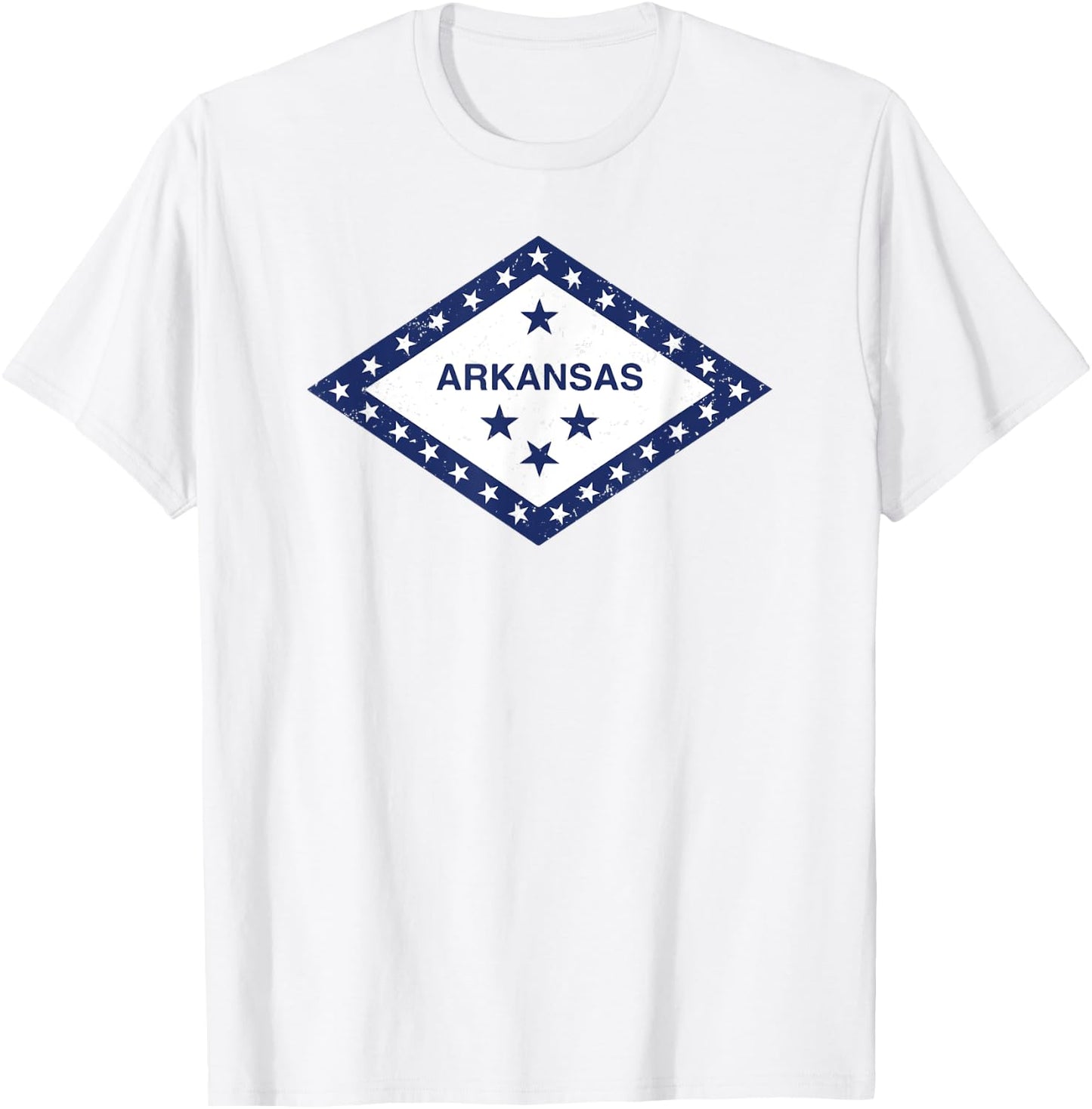 Arkansas Flag Shirt T-Shirt - T-Shirt | White
