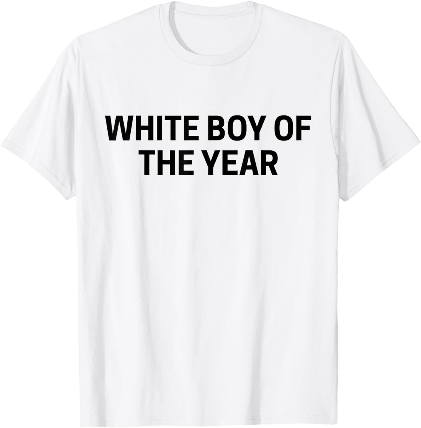 White Boy Of The Year T-Shirt - T-Shirt | White