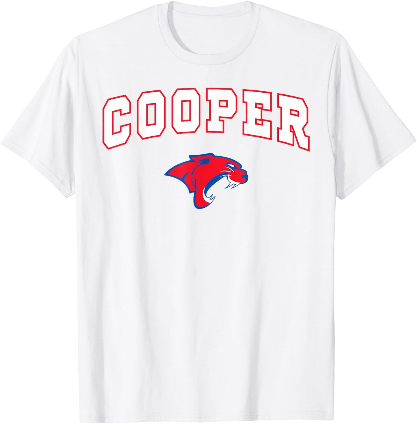 Cooper High School Cougars C2 T-Shirt - T-Shirt | White
