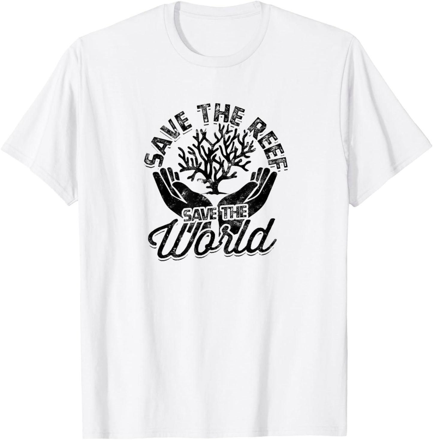 Save the reefs, save the world - Reef T-Shirt - T-Shirt | White