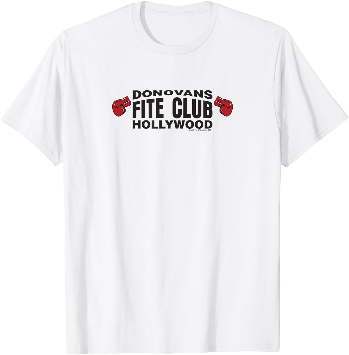 Ray Donovan Donovan's Fite Club Gloves T-Shirt - T-Shirt | White