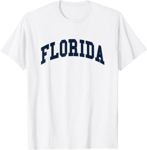 Florida - Throwback Design - Classic T-Shirt - T-Shirt | White