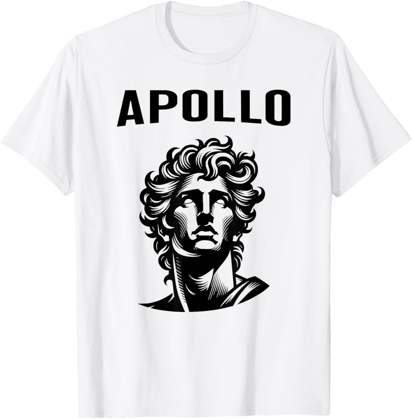 Apollo Ancient Greek God T-Shirt - T-Shirt | White
