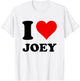 I Love Joey T-Shirt - T-Shirt | White