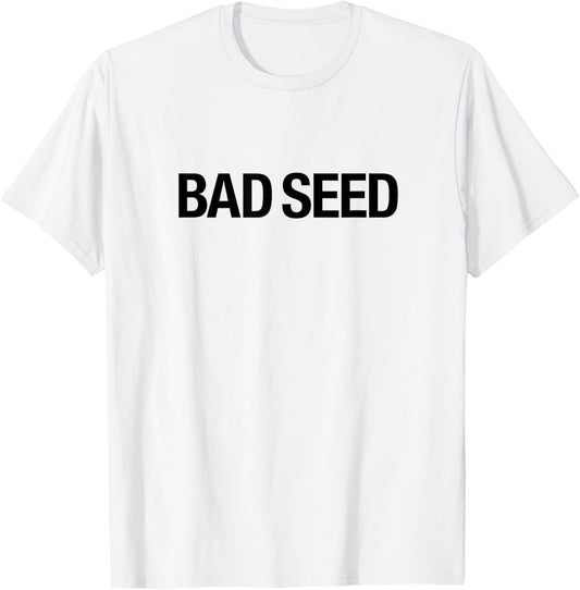 Nick Cave and the Bad Seeds Bad Seed Logo , Red, S T-Shirt - T-Shirt | White
