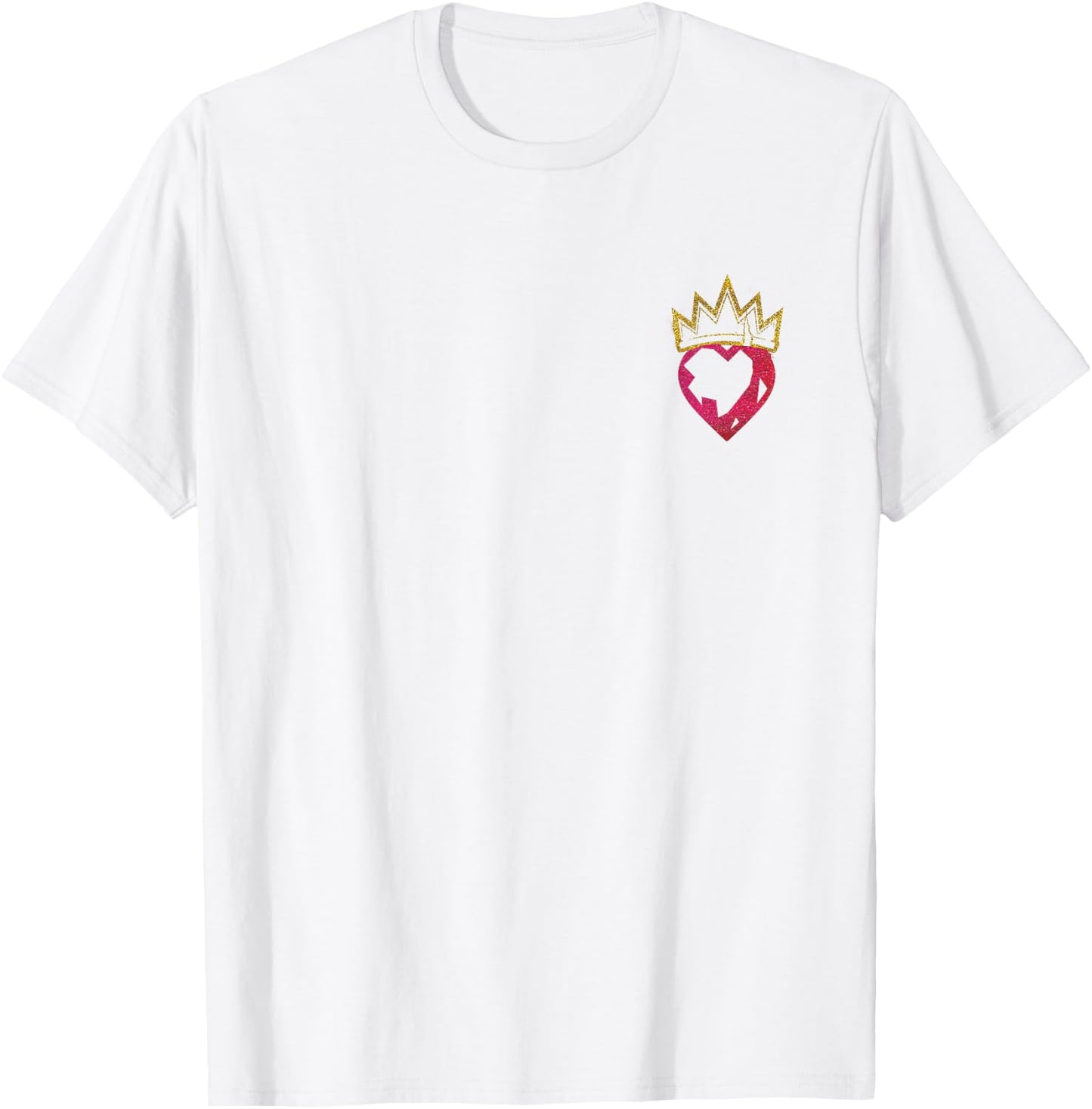 Disney Descendants 2 Evie Heart Crown T-Shirt - T-Shirt | White