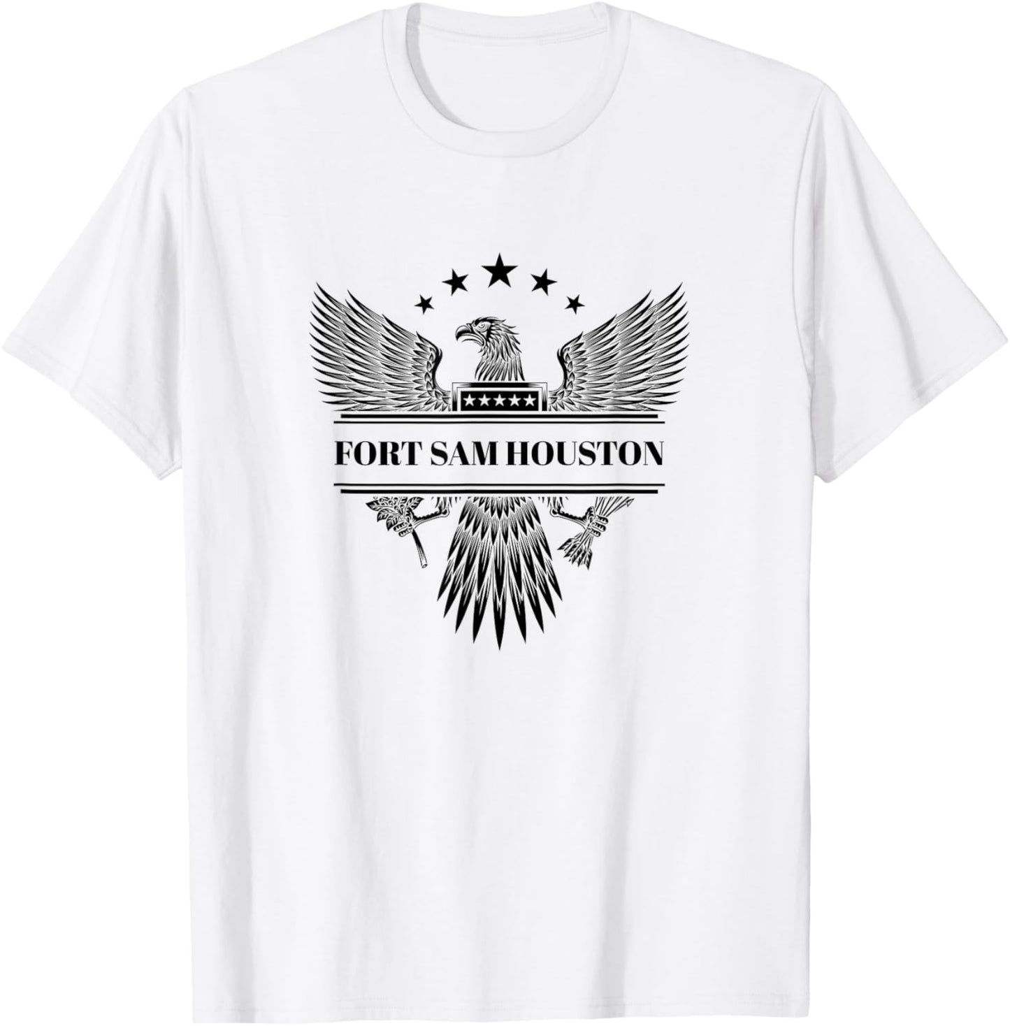 Fort Sam Houston Military Base T-Shirt - T-Shirt | White