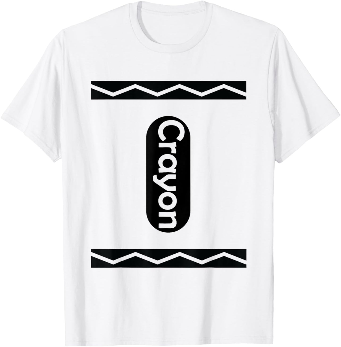 Crayon Box Halloween Costume T-Shirt - T-Shirt | White