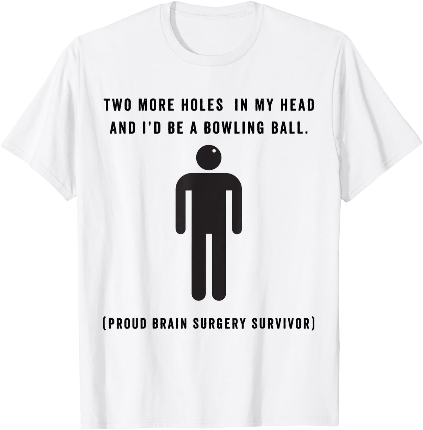 Funny Brain Tumor Awareness T Shirt Grey Matters Cancer T-Shirt - T-Shirt | White