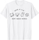Save A Life Adopt Rescue Animals Cat Dog Rabbit T-Shirt - T-Shirt | White