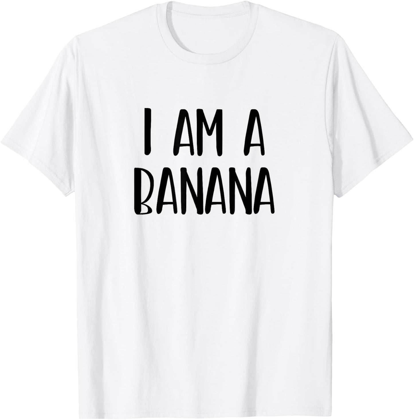 I Am A Banana Halloween I'm Simple Costume Lazy T-Shirt - T-Shirt | White