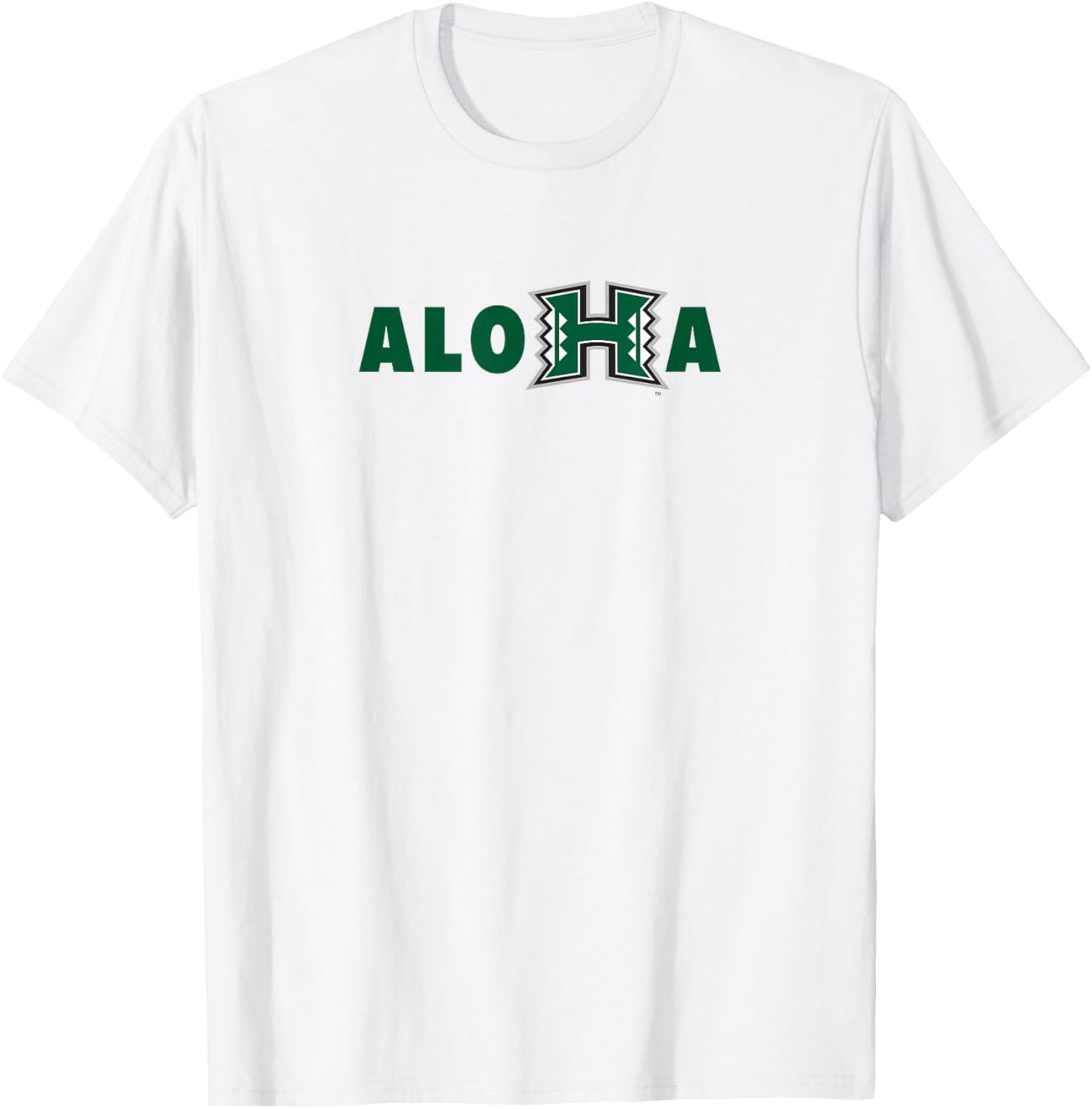 University of Hawaii Rainbow Warriors Aloha T-Shirt - T-Shirt | White
