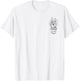 Pommesgabel Heavy Metal Rock Frau Mädchen Feminismus dezent T-Shirt - T-Shirt | White