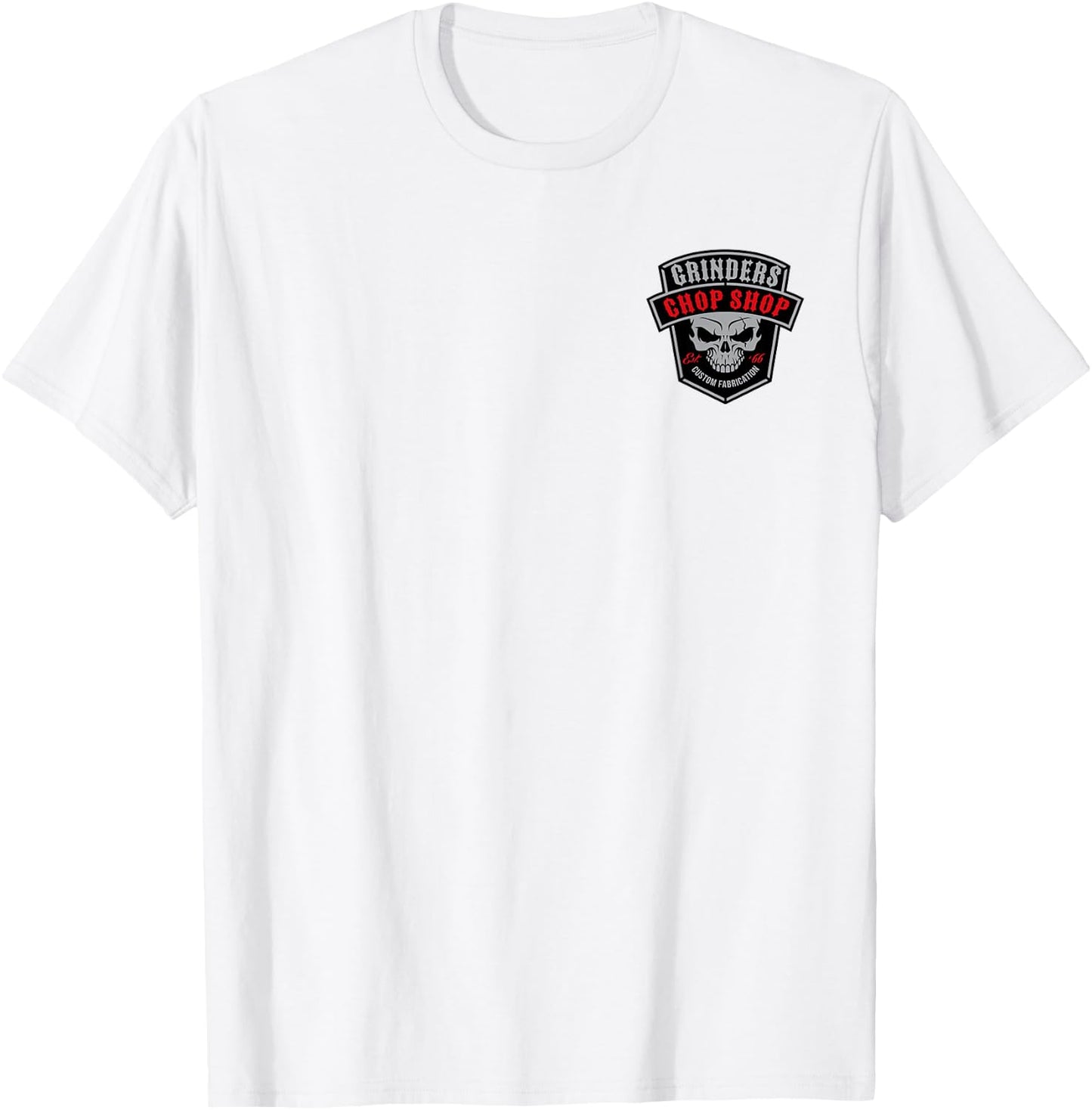 Hot Rod Chop Shop T-Shirt - T-Shirt | White