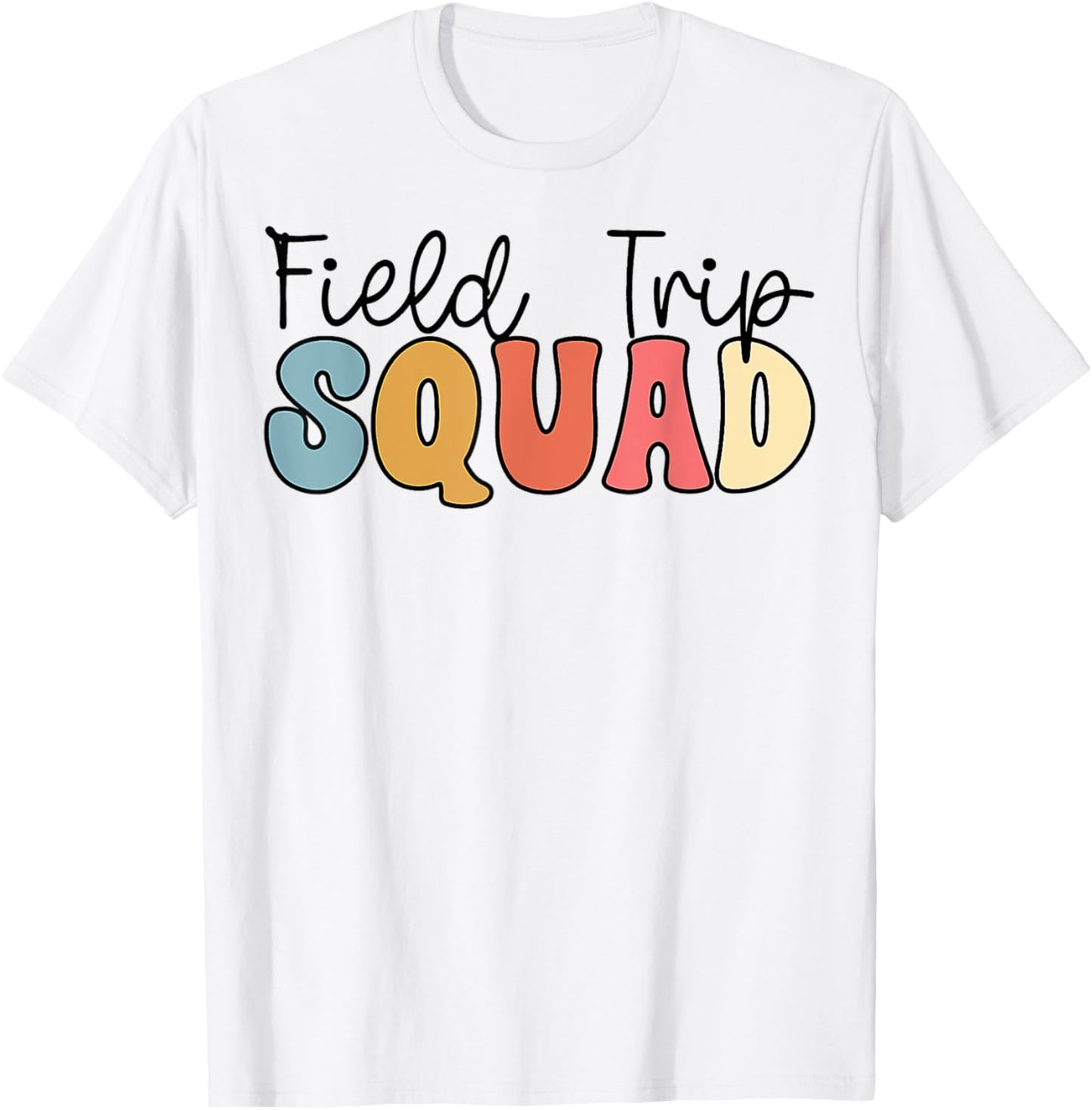 Field Trip squad leopard field day games kids kindergarten T-Shirt - T-Shirt | White