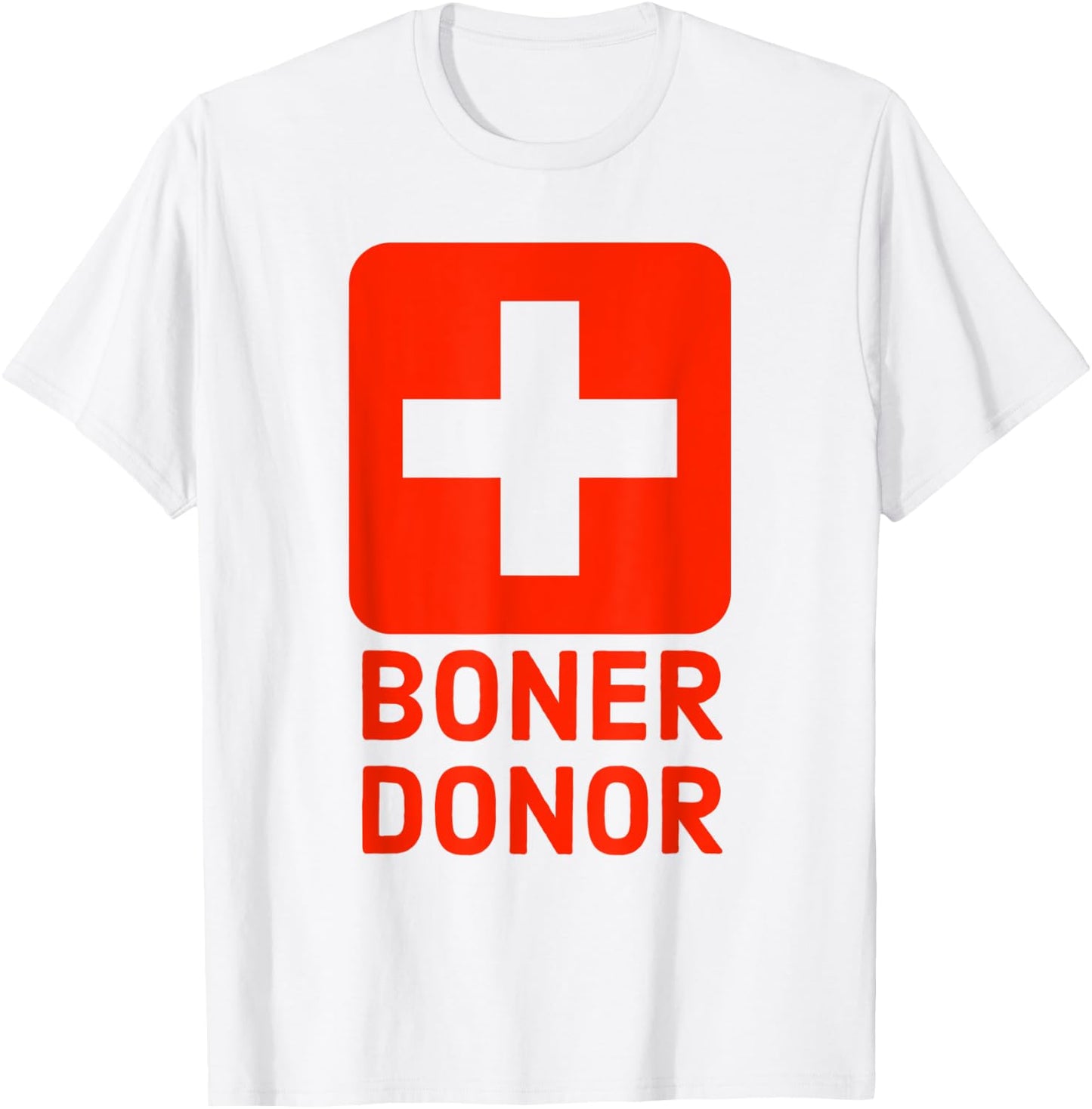 Boner Donor - Raunchy Halloween T-Shirt - T-Shirt | White