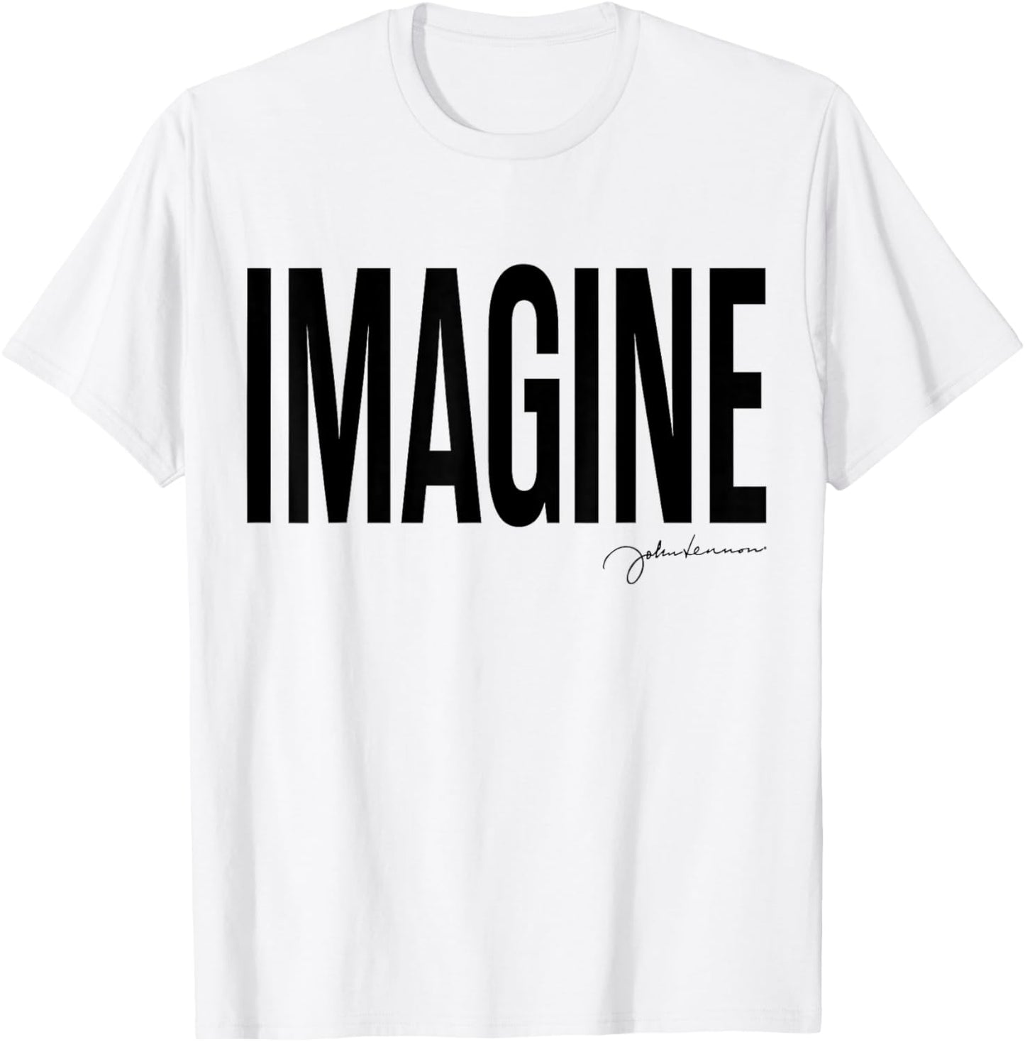 John Lennon - Just Imagine T-Shirt - T-Shirt | White