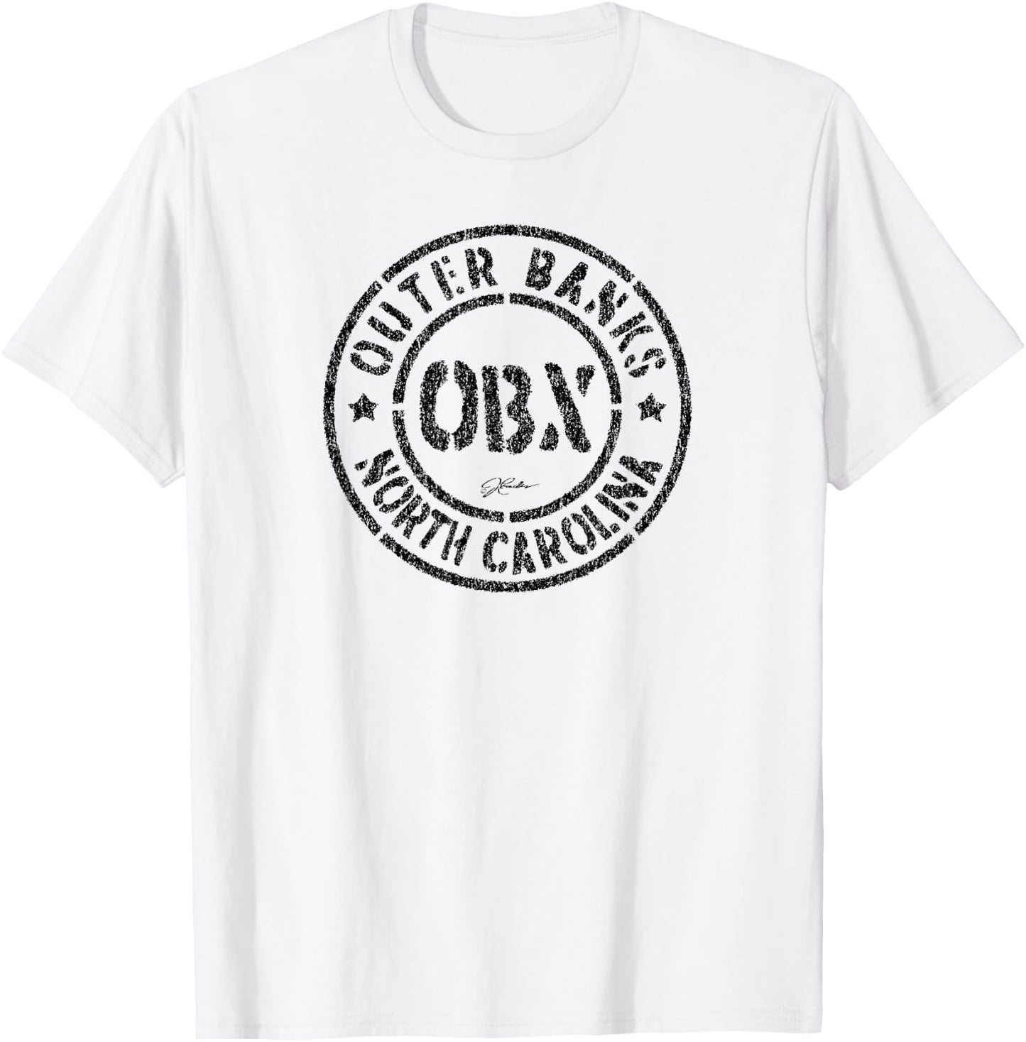 JCombs: Outer Banks, OBX, NC T-Shirt - T-Shirt | White