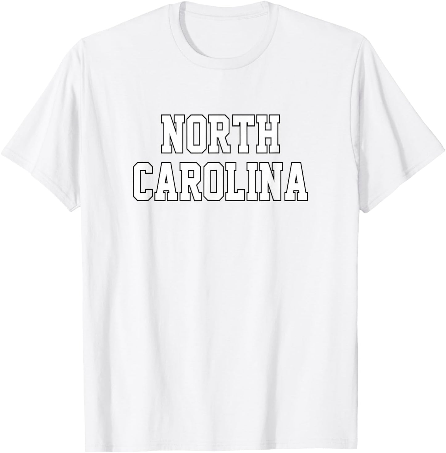 North Carolina T-Shirt - T-Shirt | White