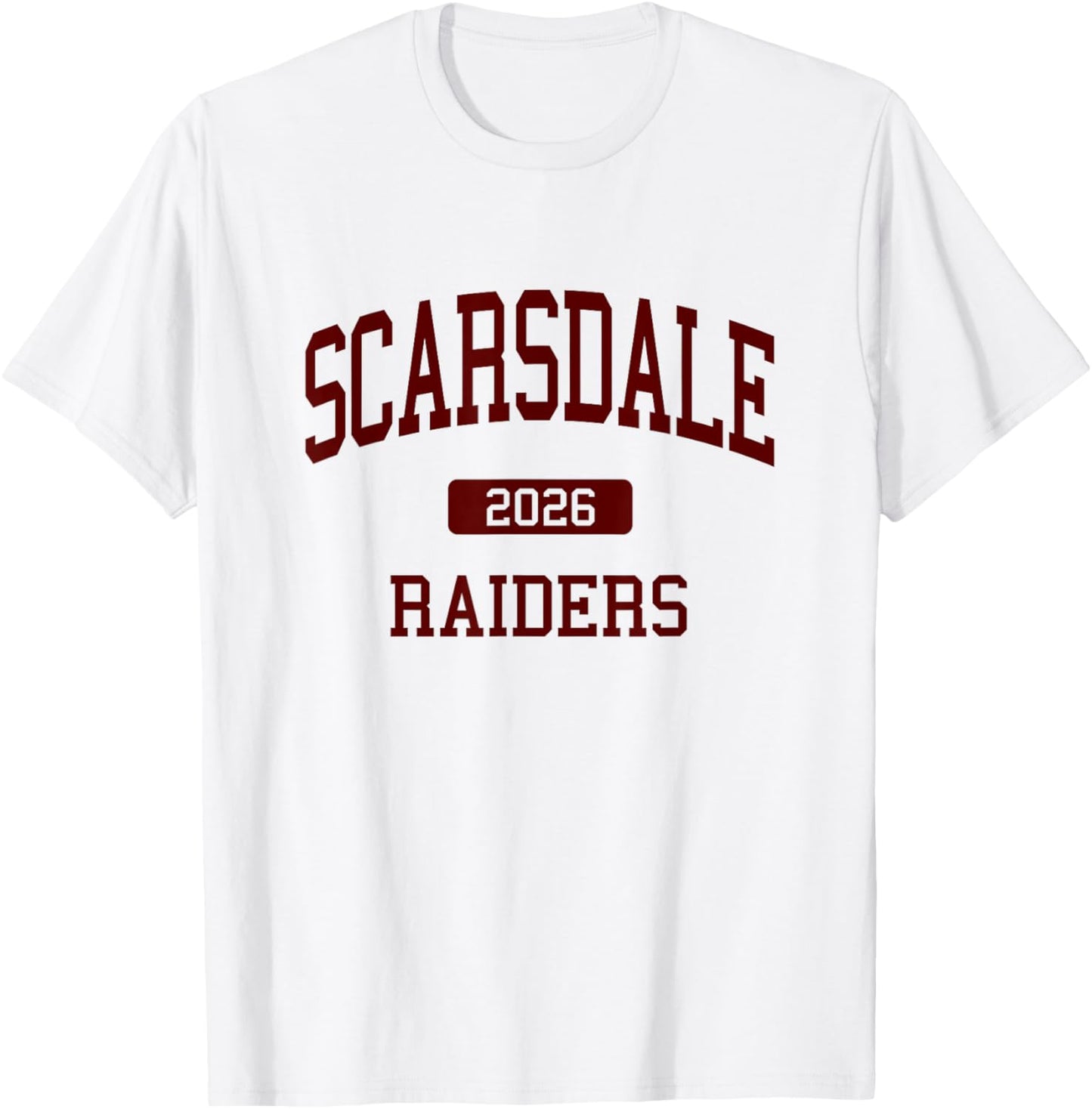 Scarsdale High School Class of 2026 Scarsdale NY T-Shirt - T-Shirt | White