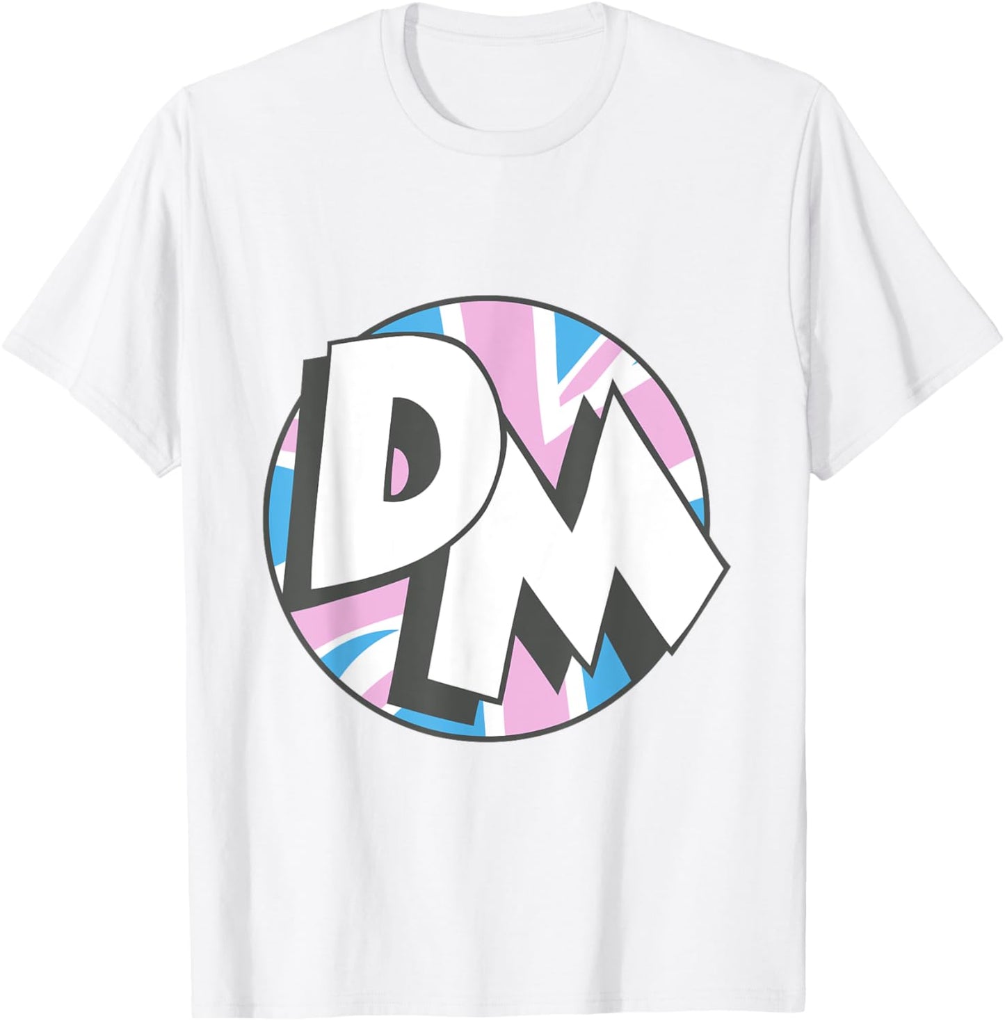 Danger Mouse Initials Union Jack T-Shirt - T-Shirt | White
