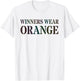 Vintage WINNERS WEAR ORANGE Spirit Week War Game Summer Camp T-Shirt - T-Shirt | White