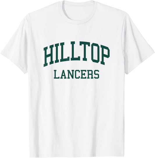Hilltop High School HS Chula Vista CA Retro T-Shirt - T-Shirt | White