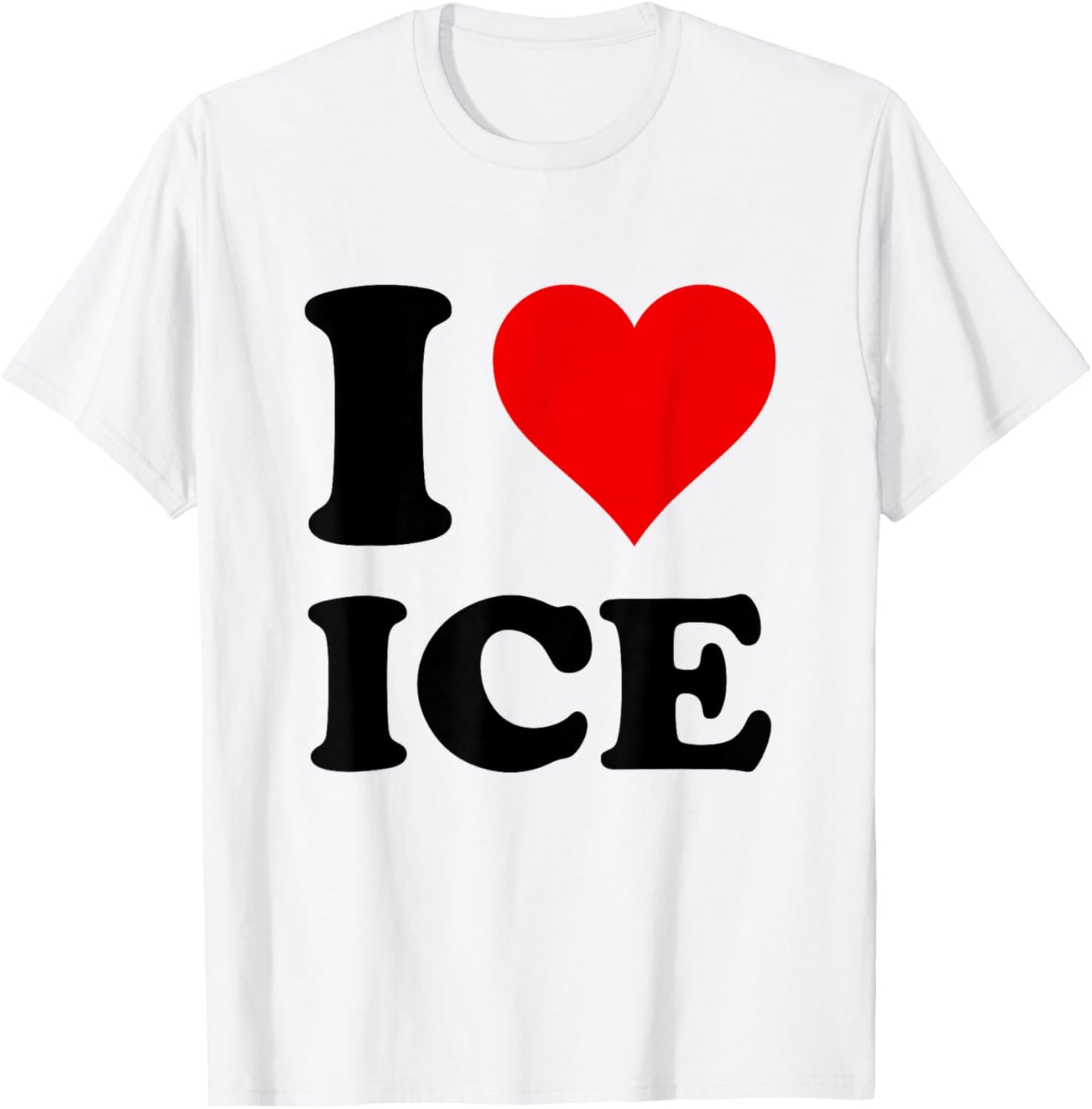 I Love Ice T-Shirt - T-Shirt | White