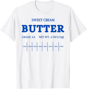Sweet Cream Butter T-Shirt - T-Shirt | White