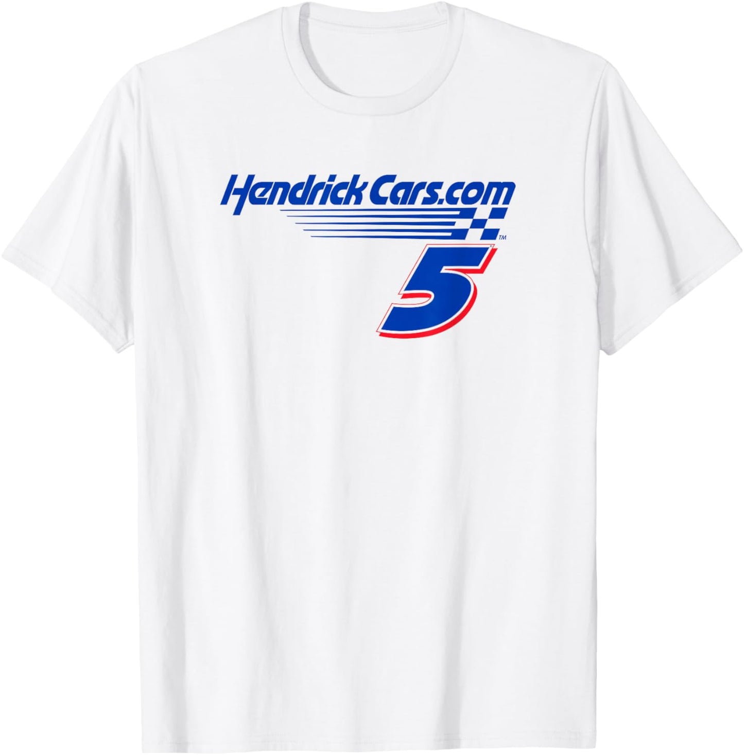 Hendrick Motorsports Kyle Larson 5 Officially Licensed White T-Shirt - T-Shirt | White