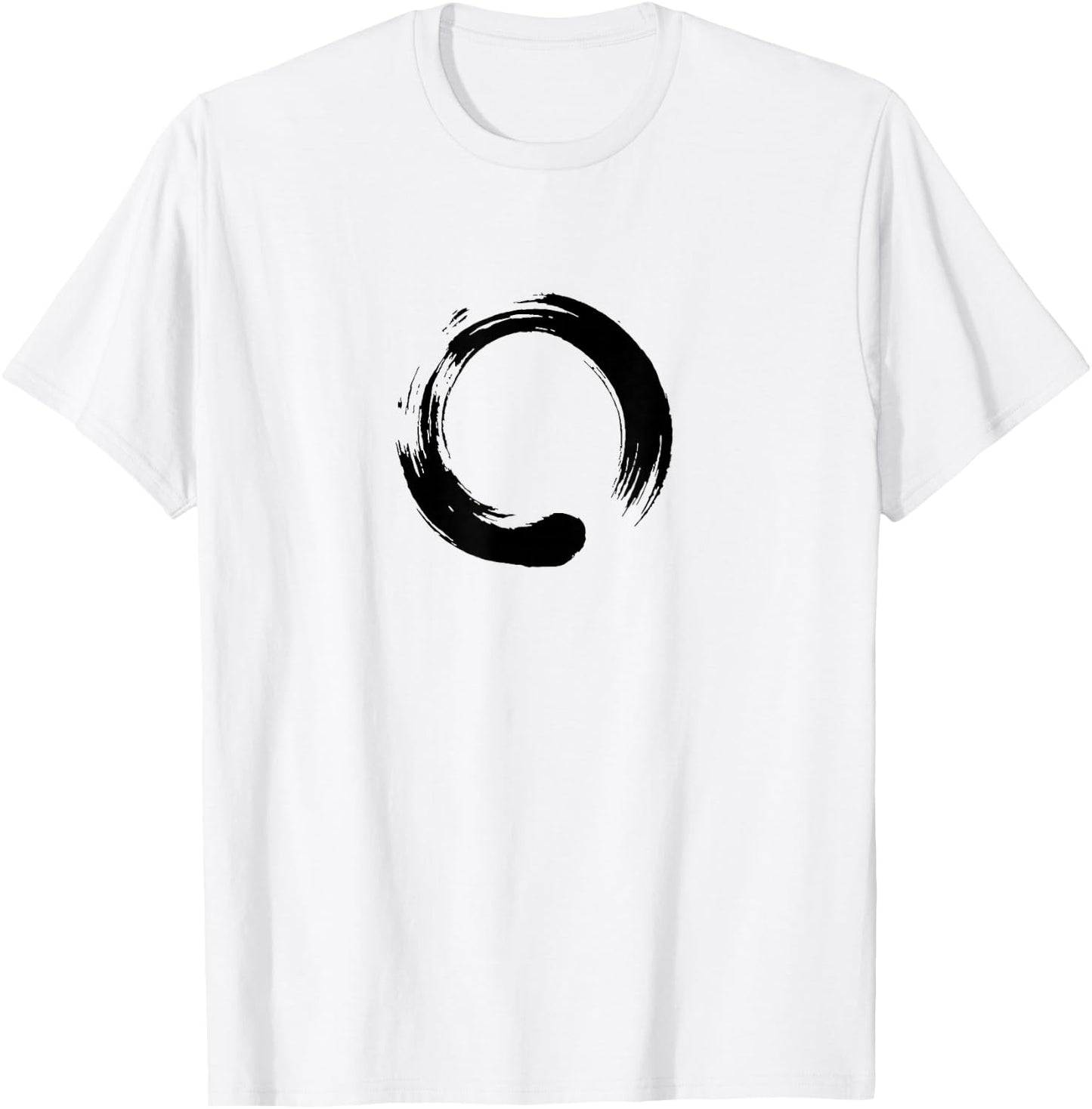 Enso, Zen, circle, symbol, Buddhism, Buddha, meditation Yoga T-Shirt - T-Shirt | White