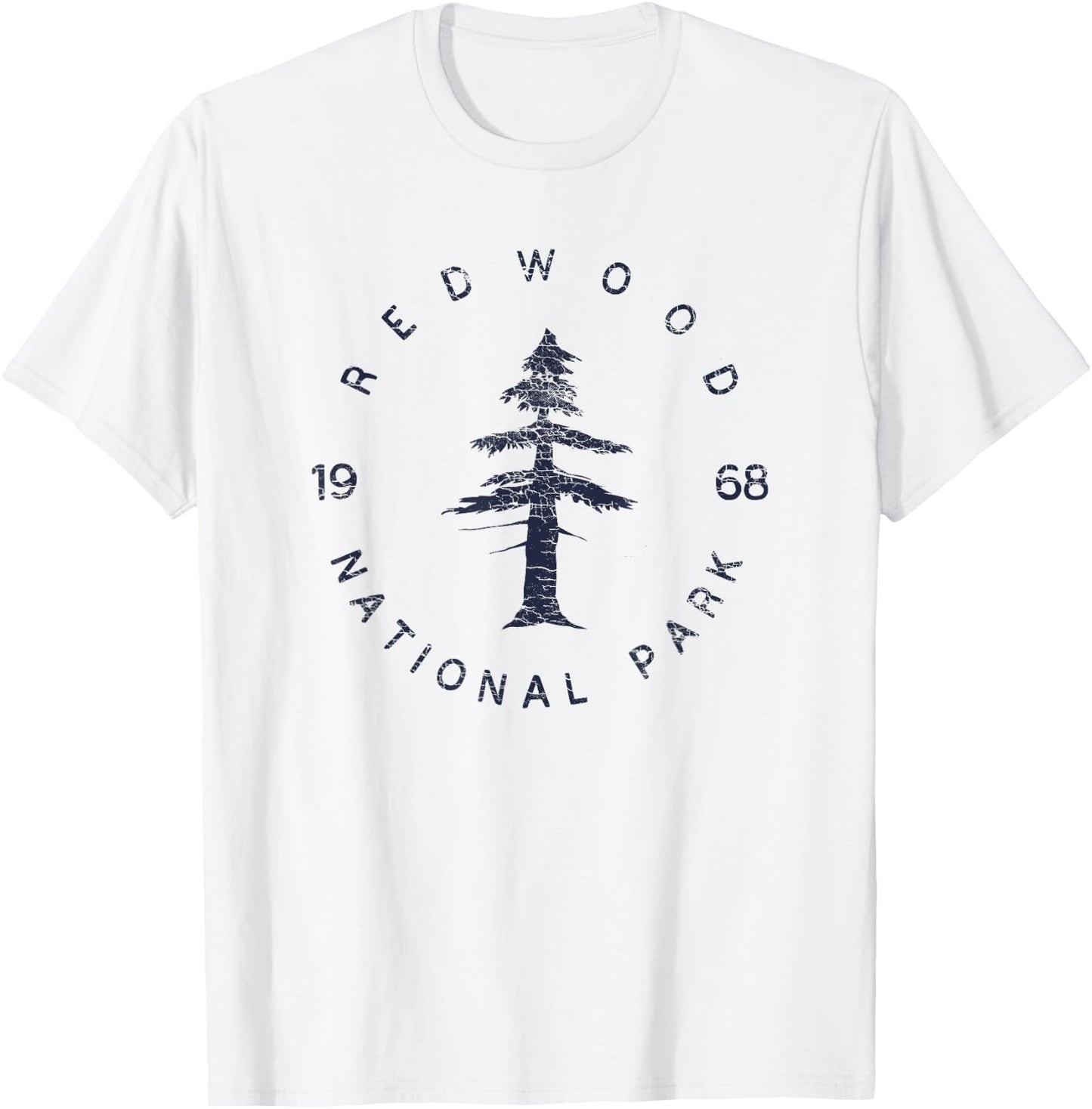 Redwood National Park Shirt Redwood Forest US Parks T-Shirt - T-Shirt | White