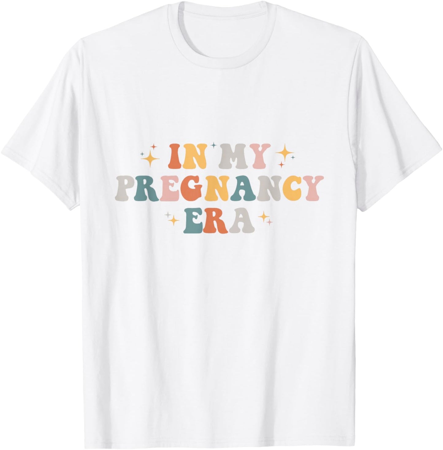 In My Pregnancy Era T-Shirt - T-Shirt | White