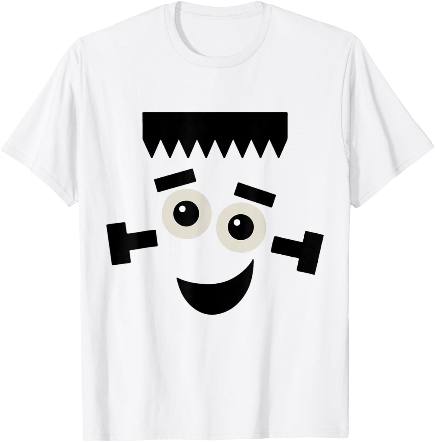 Frankenstein Goofy Monster Halloween Costume T-Shirt - T-Shirt | White