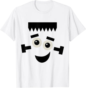 Frankenstein Goofy Monster Halloween Costume T-Shirt - T-Shirt | White