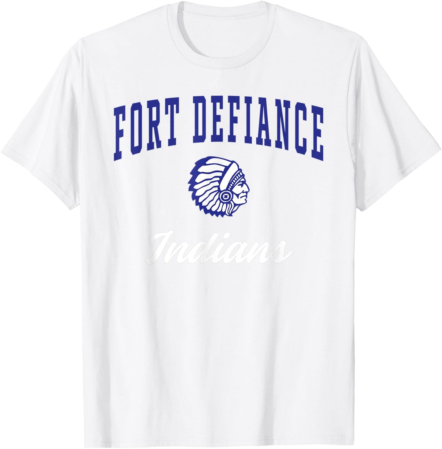 Fort Defiance High School Indians T-Shirt - T-Shirt | White