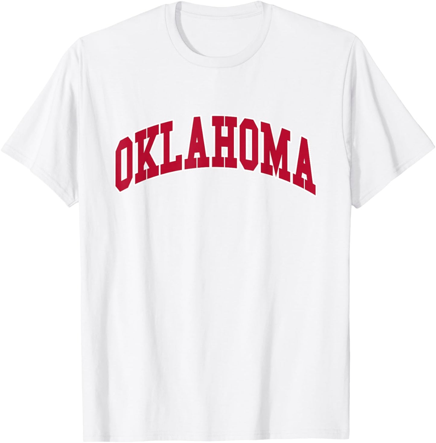 OKLAHOMA - Throwback Design - Classic T-Shirt - T-Shirt | White
