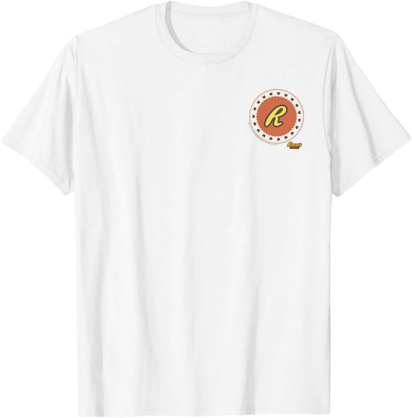 Reese's Peanut Butter Cup Pocket Logo T-Shirt - T-Shirt | White