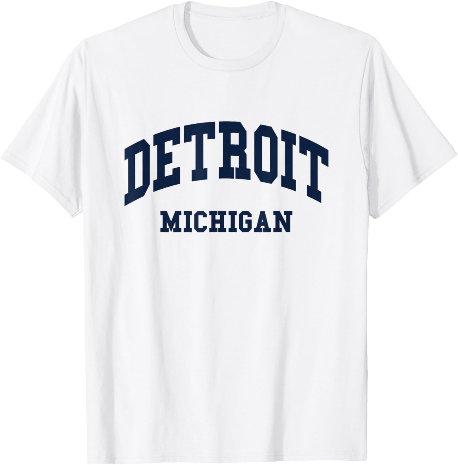 Detroit - Michigan - Throwback Design - Classic T-Shirt - T-Shirt | White