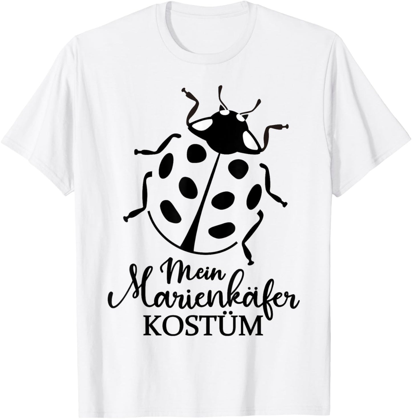 Mein Marienkäfer Kostüm Fasching Karneval Mädchen Tierkostüm T-Shirt - T-Shirt | White